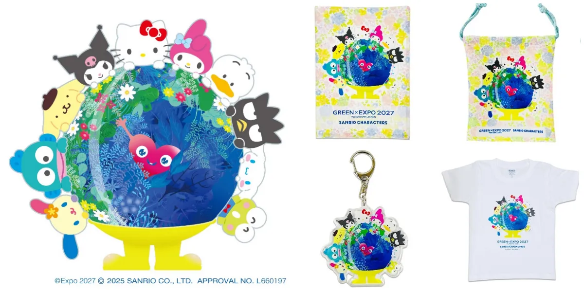 【トゥンクトゥンク】サンリオキャラと初コラボ!“地球ぎゅっ”な可愛い限定グッズが11月7日(金)登場&撮影会もあるよ♡
