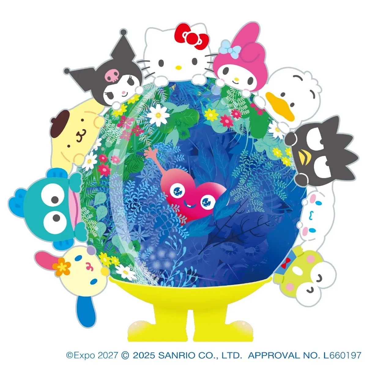 【トゥンクトゥンク】サンリオと初コラボ!“地球ぎゅっ”な可愛い限定グッズが11月7日(金)登場&撮影会もあるよ♡