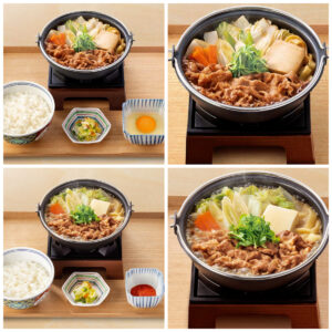 【吉野家】冬の定番『牛すき鍋膳』きた♡広島発ラーメン「ばり嗎」コラボ『とんこつ醤油牛鍋膳』新登場！ご飯おかわり無料