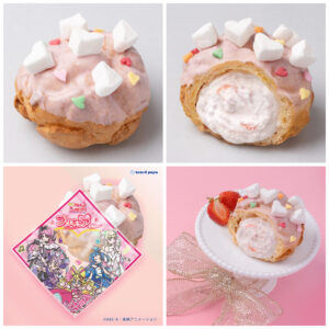 可愛さ大優勝♡【ビアードパパ】「キミとアイドルプリキュア♪」とコラボ！12月限定〈プリキュアシュー〉コースター付き！