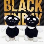 イオンで争奪戦!?【イオンブラックフライデー】ブラックパンダのマスコットが可愛すぎでしょ♡