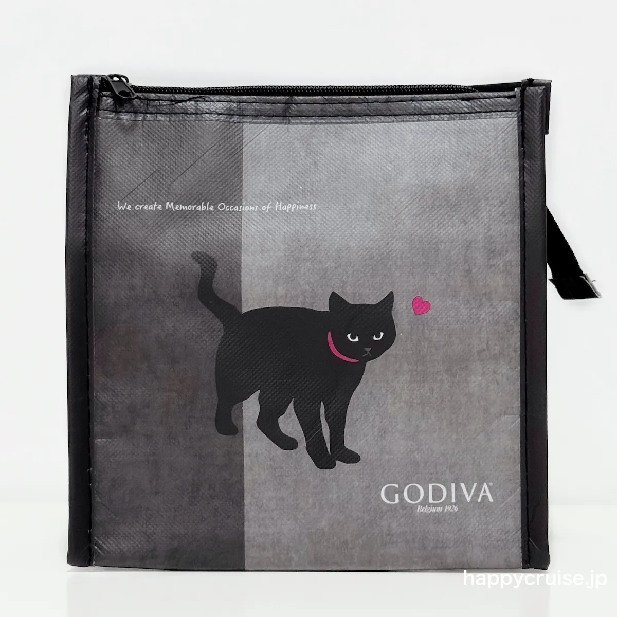 イオンで発見【ゴディバのアイス福袋】かわいい黒猫柄の保冷ポーチ付き!今なら200WAONPOINTついてくる〜♡
