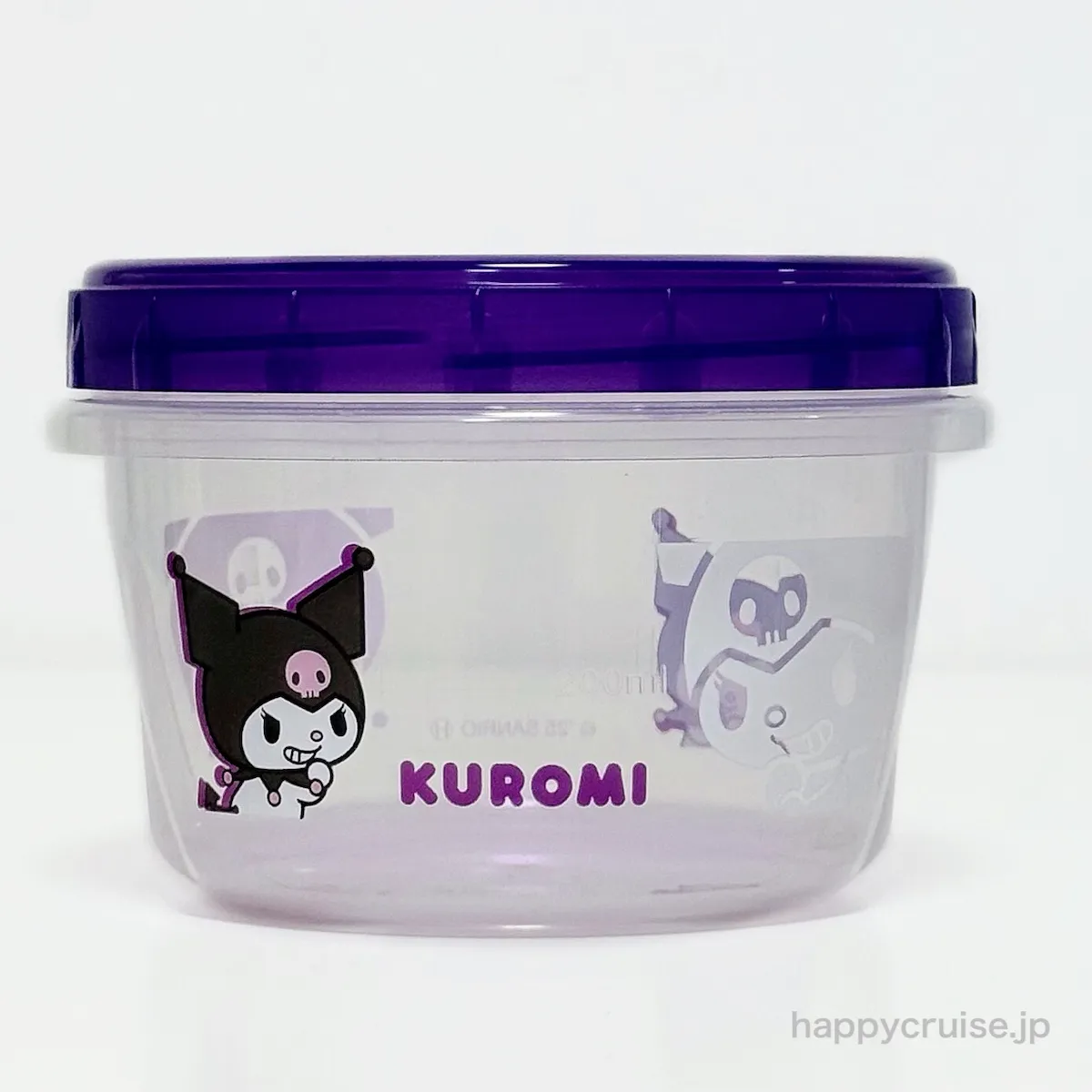 【サンリオ×ジップロック】ジップロック スクリューロック 473ml(クロミ)