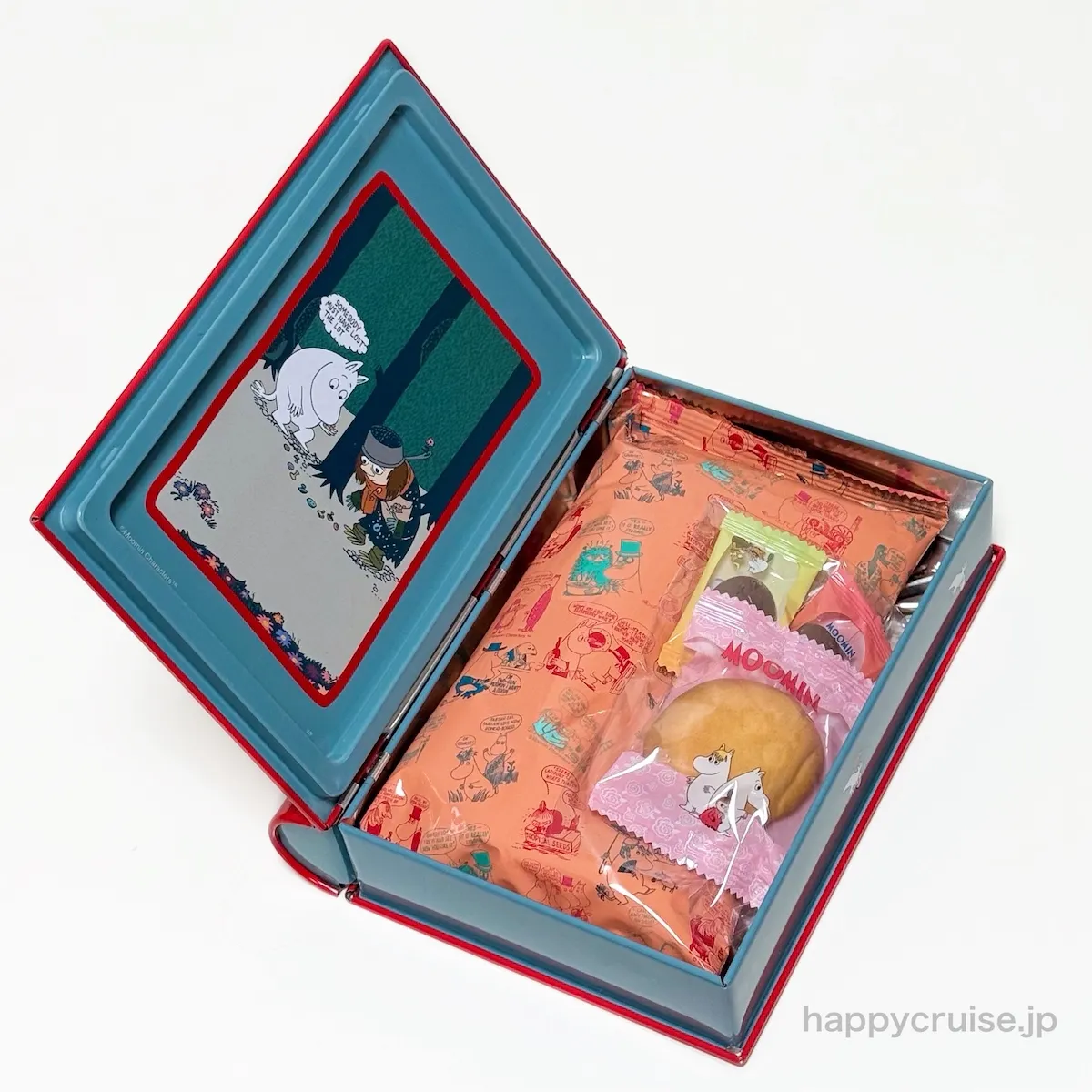 999円なの!?【カルディ】クリスマスお菓子ギフト『ムーミンブックティン』が可愛すぎる〜♡