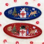 450円なの!?【カルディ】キャンディ入り！クリスマス柄のネコオーバル缶がめっちゃ可愛い〜♡