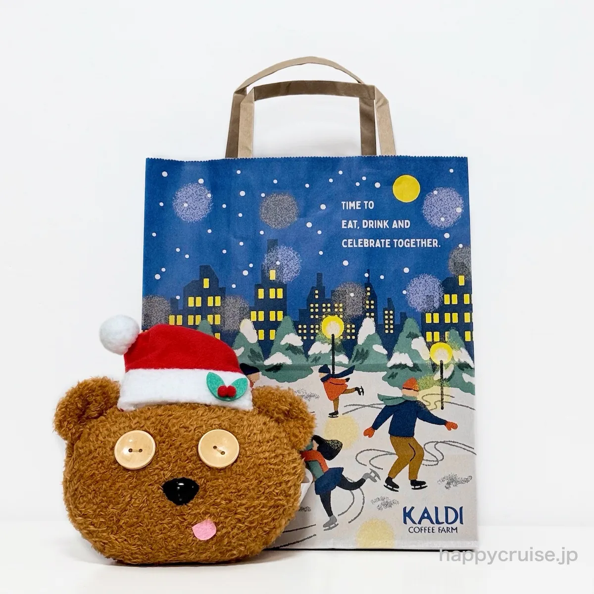 890円なの!?【カルディ クリスマス2025】ミニオンお菓子入り!ティムのフェイスポーチが激カワでしょ♡