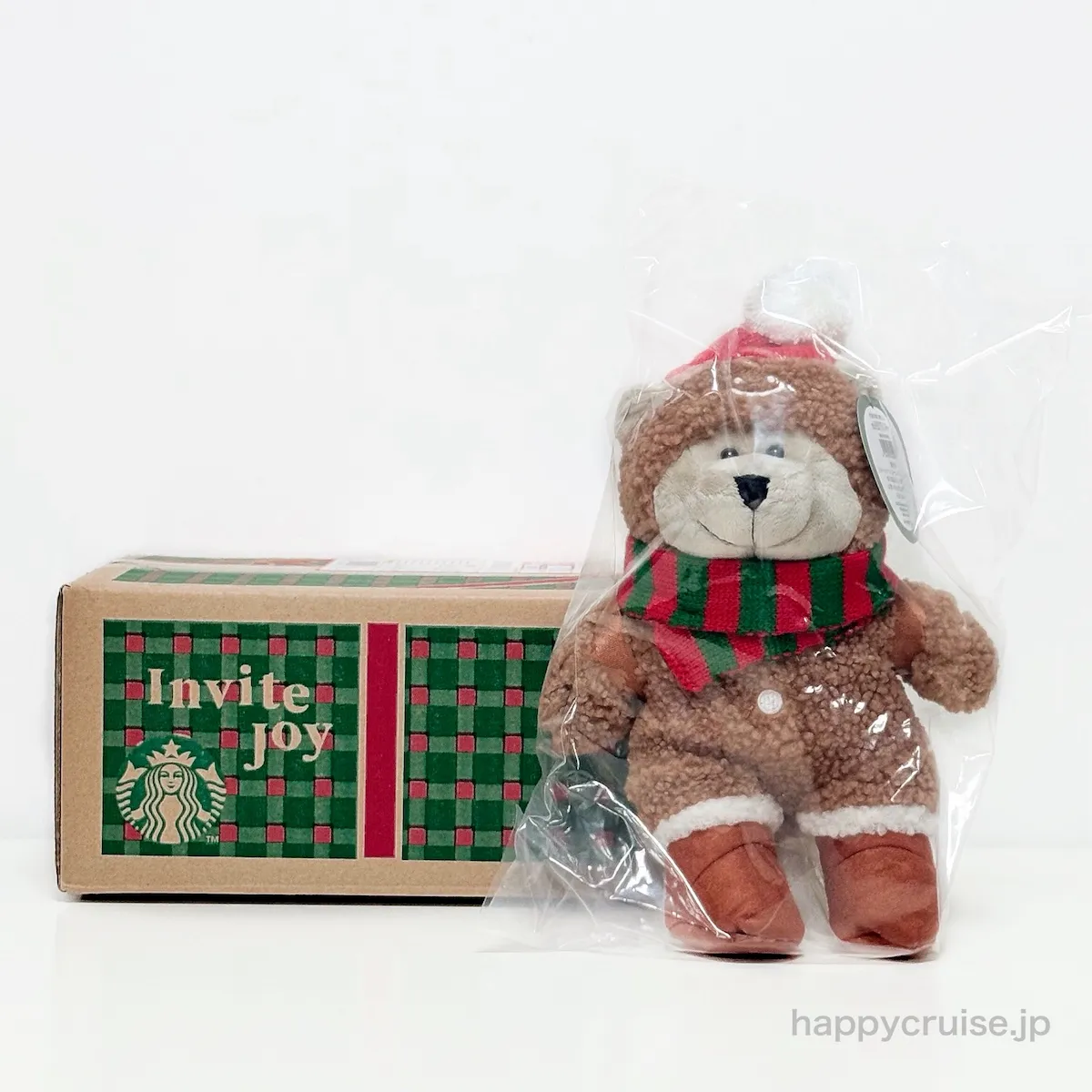 【スタバホリデー2025】ベアリスタぬいぐるみが可愛すぎる〜♡ジンジャーブレッドマンに大変身!