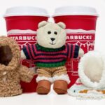【スタバホリデー2025】着せ替えベアリスタMiniがめっちゃ可愛い〜♡ボアジャケットやニットケープ入り！