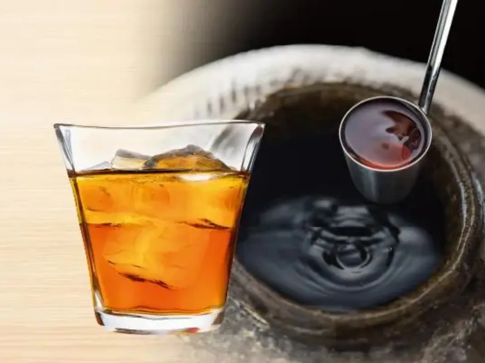 【バーミヤンメニュー】「100日発酵」紹興酒5年熟成(グラス)