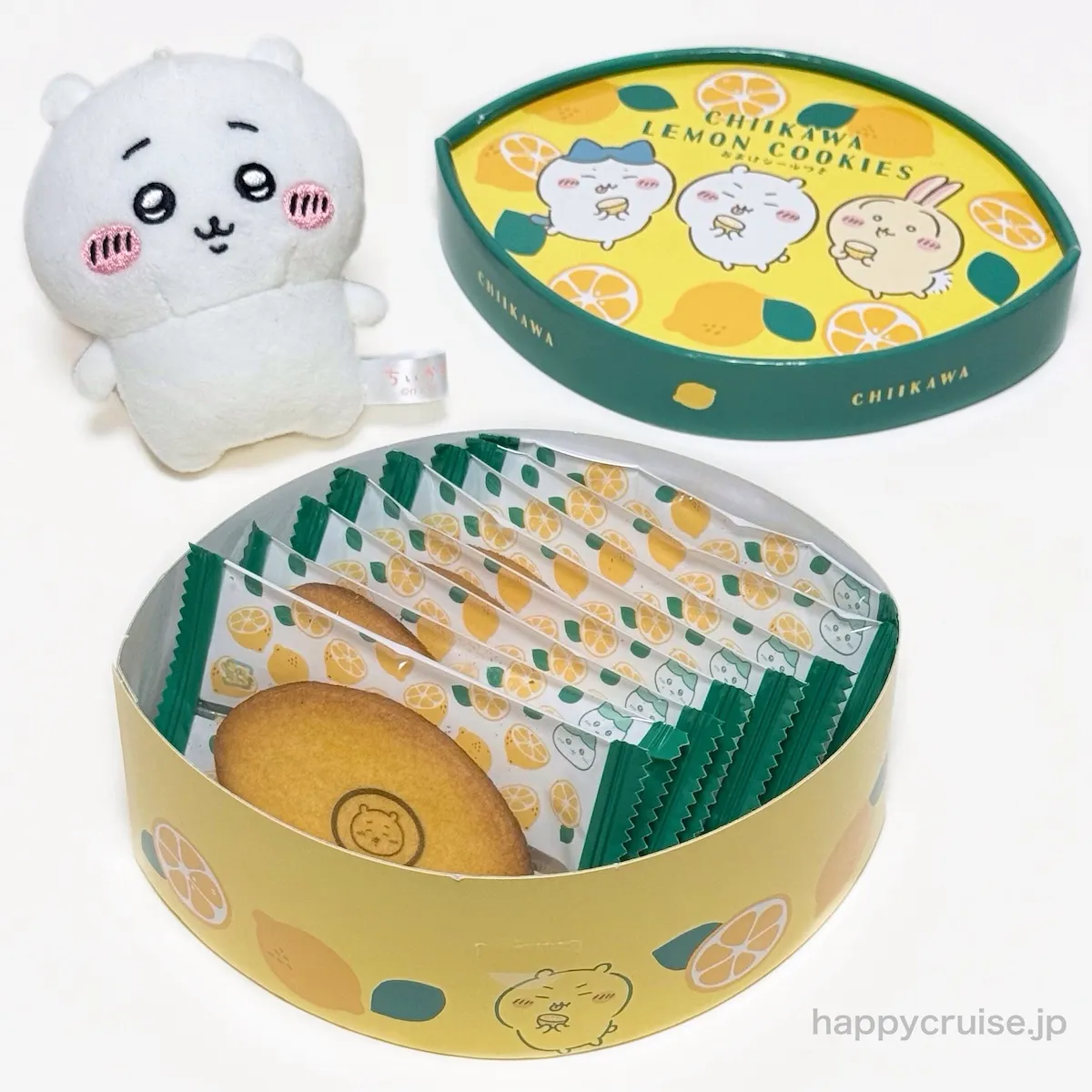 【ちいかわレモンクッキー】新作スイーツが美味しくてかわいい♡おまけシール付き!12月4日(木)より全国のちいかわらんど・観光売店などで順次販売