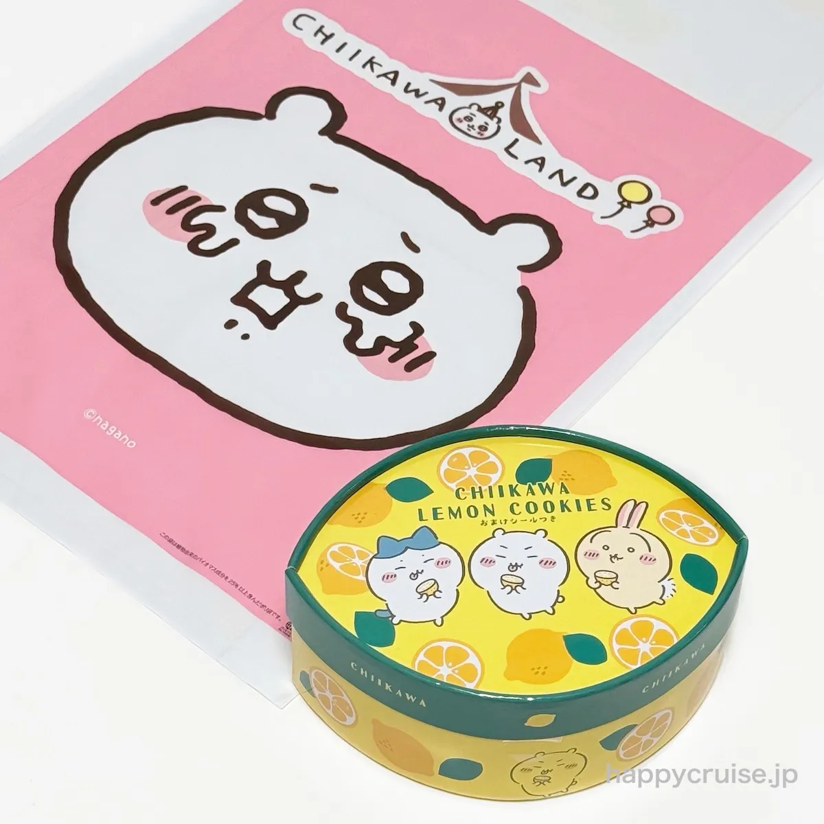 【ちいかわレモンクッキー】新作スイーツが美味しくてかわいい♡おまけシール付き!12月4日(木)より全国のちいかわらんど・観光売店などで順次販売