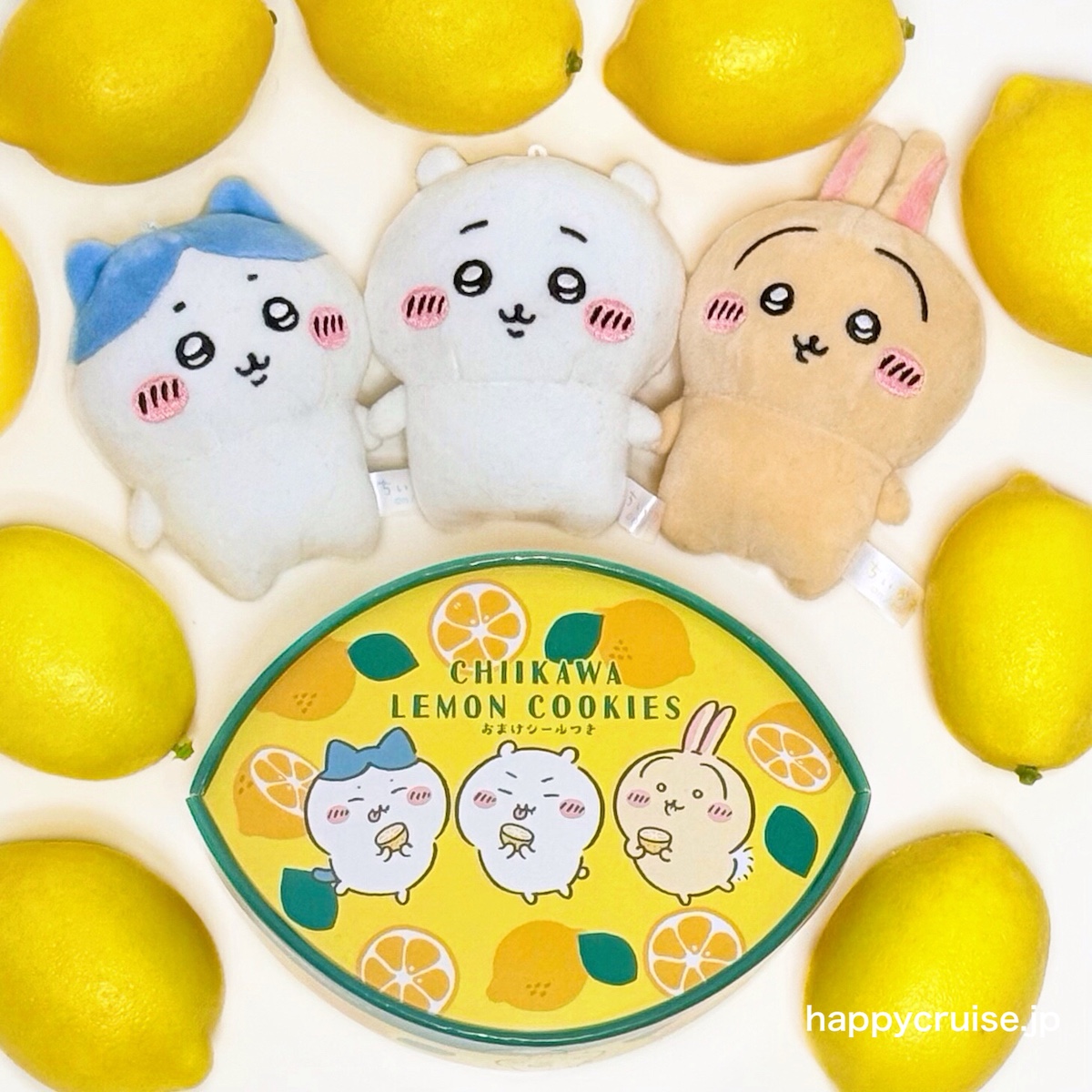 【ちいかわレモンクッキー】新作スイーツが美味しくてかわいい♡おまけシールもついてくる〜!