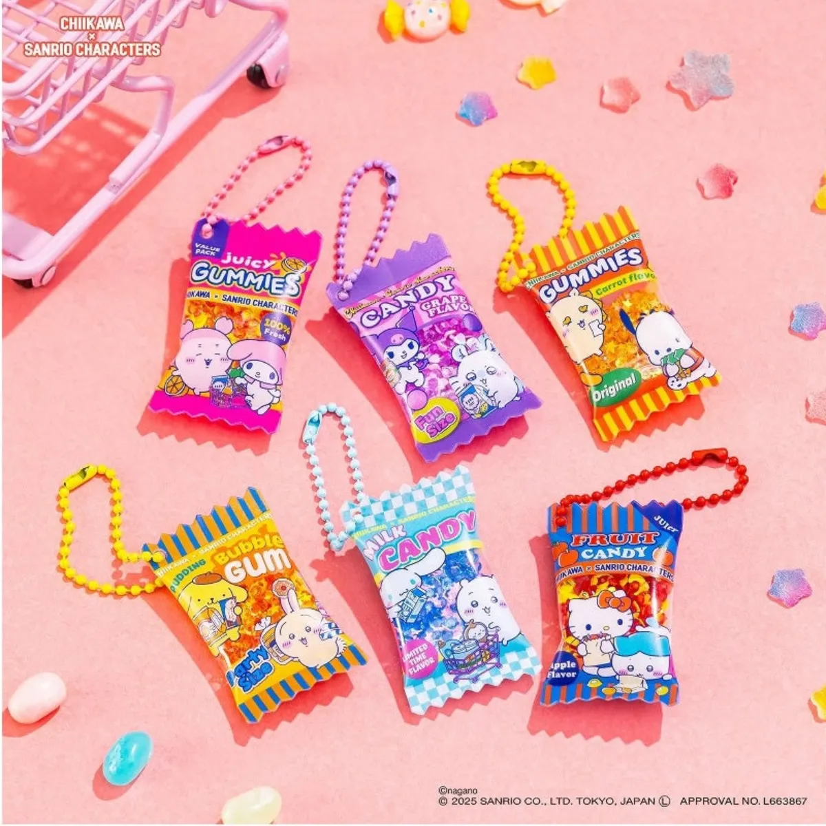 【ちいかわ×サンリオキャラクターズ】「スーパーマーケット」テーマのコラボグッズが大豊作♡12月12日(金)より発売！