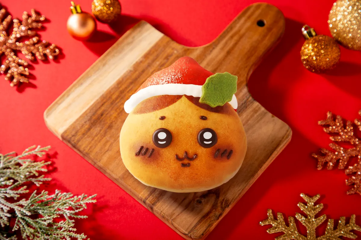 【ちいかわベーカリー】クリスマス気分な「サンタパン」が可愛すぎる〜♡2025年12月12日(金)から期間限定スタート!