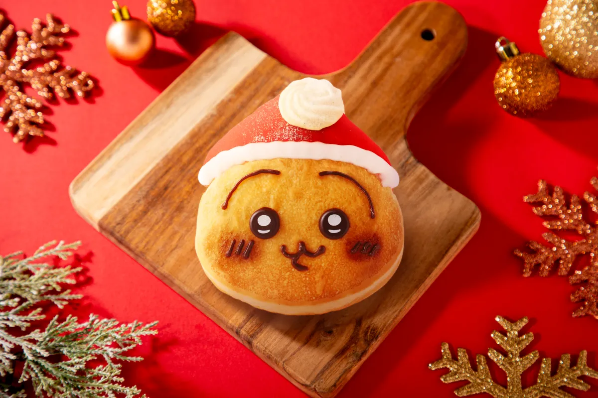 【ちいかわベーカリー】クリスマス気分な「サンタパン」が可愛すぎる〜♡2025年12月12日(金)から期間限定スタート!