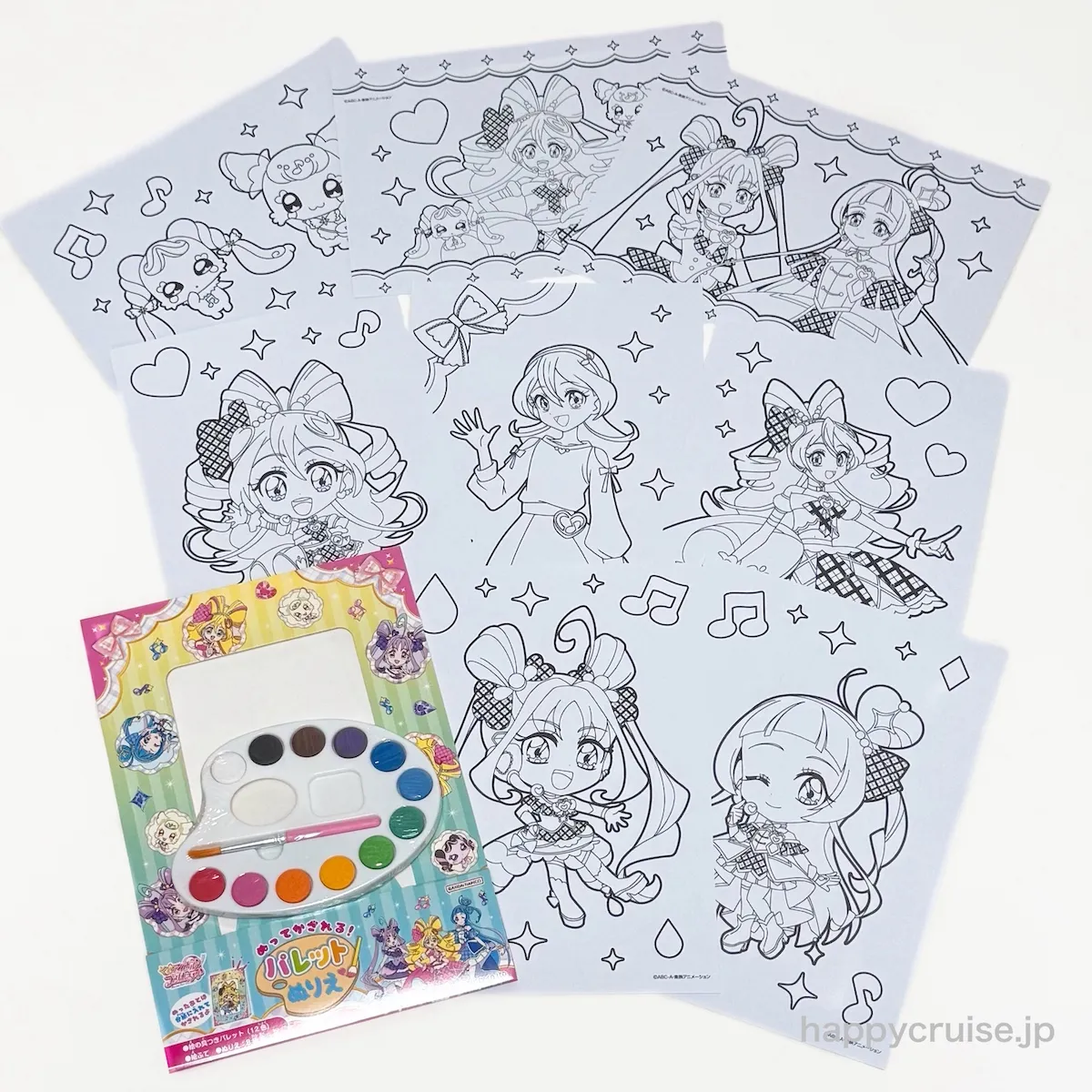 【プリキュア福袋2026】ぬりえ&シールハッピーバッグがイオンで争奪戦!? 豪華5点セットが1000円♡お得すぎる中身を大公開!