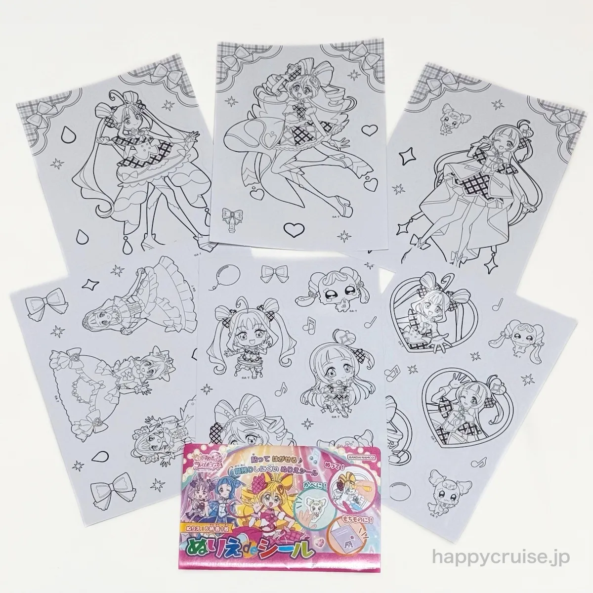 【プリキュア福袋2026】ぬりえ&シールハッピーバッグがイオンで争奪戦!? 豪華5点セットが1000円♡お得すぎる中身を大公開!