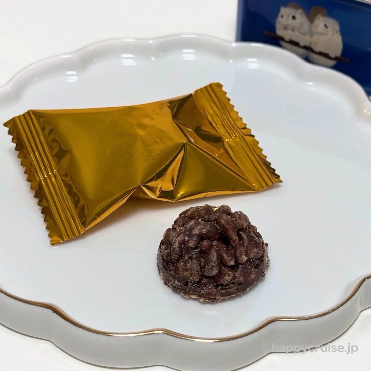 450円なの!?【カルディ】森の妖精「エゾモモンガ」チョコクランチ缶がめっちゃ可愛い〜♡