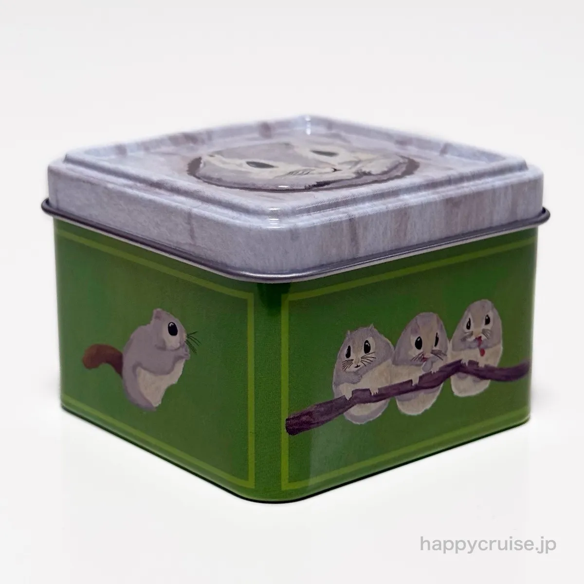 450円なの!?【カルディ】森の妖精「エゾモモンガ」チョコクランチ缶がめっちゃ可愛い〜♡