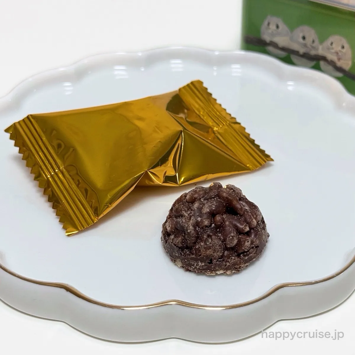 450円なの!?【カルディ】森の妖精「エゾモモンガ」チョコクランチ缶がめっちゃ可愛い〜♡