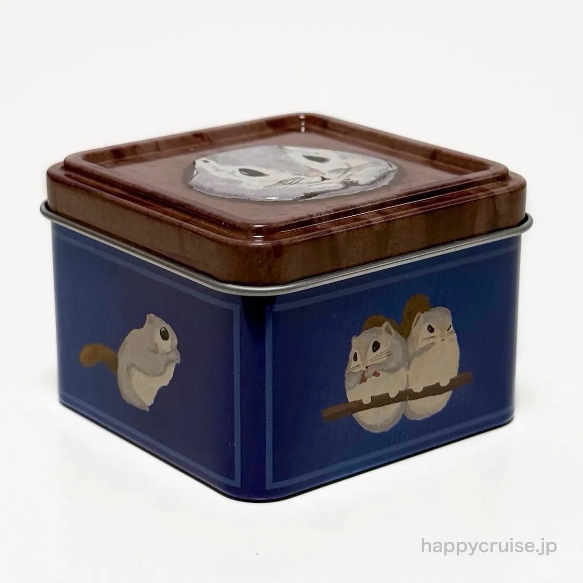 450円なの!?【カルディ】森の妖精「エゾモモンガ」チョコクランチ缶がめっちゃ可愛い〜♡