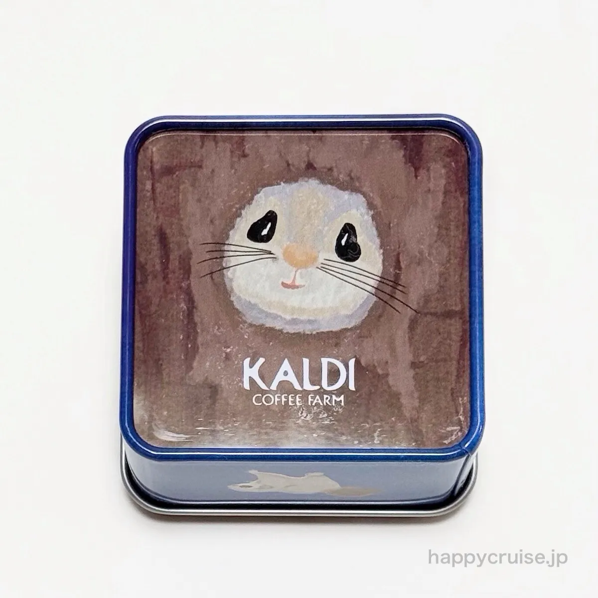 450円なの!?【カルディ】森の妖精「エゾモモンガ」チョコクランチ缶がめっちゃ可愛い〜♡