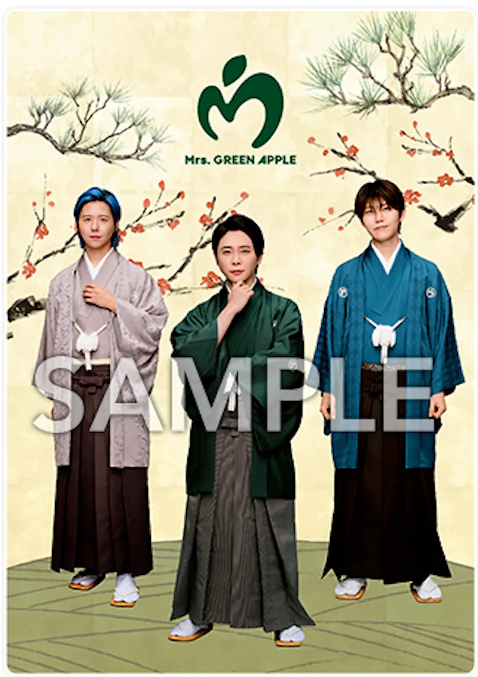 ローソン【Mrs. GREEN APPLE】ミセスのビジュアルシートもらえる!先着プレゼントキャンペーン♡12/30(火)朝7時スタート!