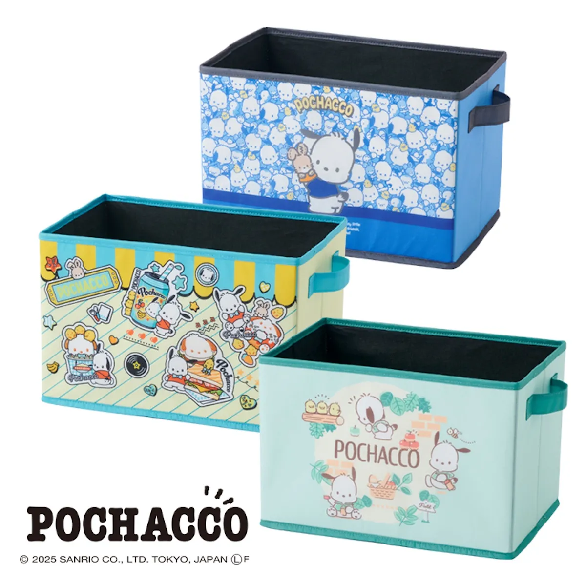 これ全部で1000円！【しまむら福袋2026】ポチャッコ「サンリオ収納BOX3点セット」が破格すぎでしょ♡