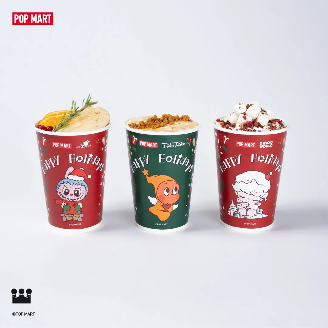 【ポップマート】東京・渋谷でホリデーイベント開催!日本初のドリンクカーに「LABUBU(ラブブ)」ホットドリンク登場♡