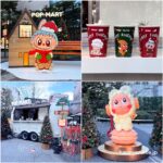 【ポップマート】渋谷キャスト『ホリデーポップアップ』初日に参戦！屋外「ホリデーガーデン」「ラブブドリンク」が可愛すぎた♡