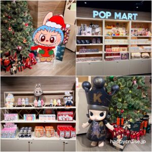 【ポップマート】渋谷キャスト『ホリデーポップアップ』初日に参戦！室内ショップエリアをまるっとご紹介♡