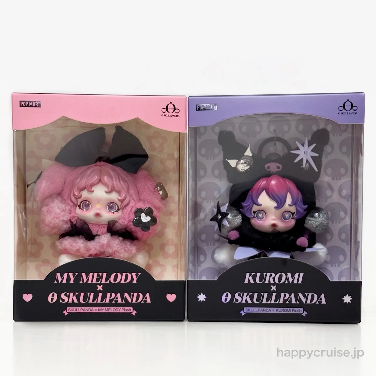 ポップマート【スカルパンダ】マイメロディ&クロミが夢のコラボ!ぬいぐるみペンダントが可愛すぎる〜♡
