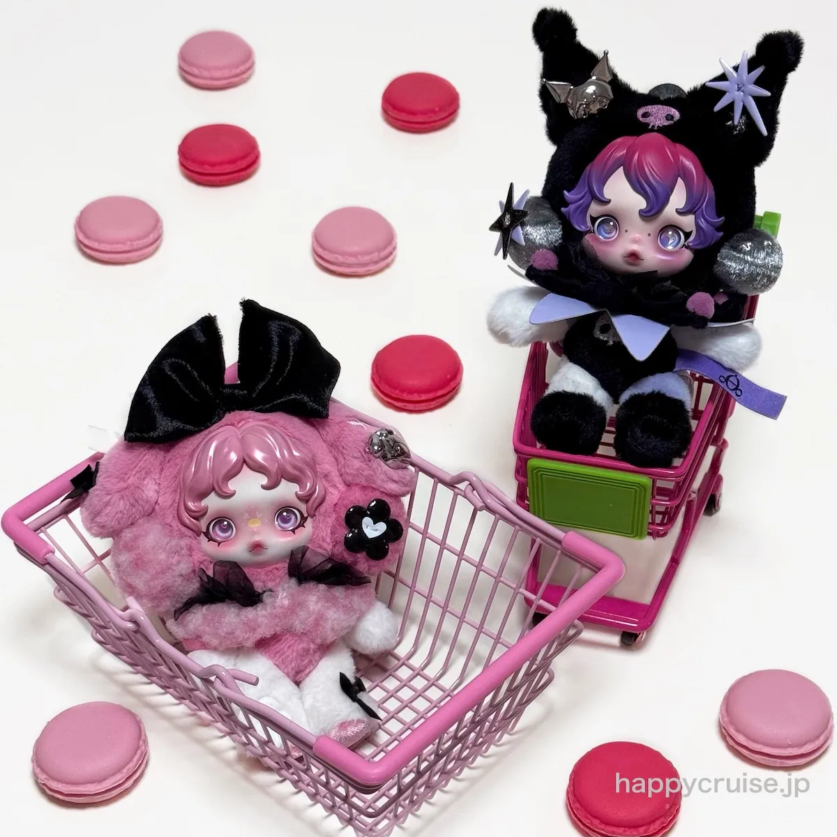 ポップマート【スカルパンダ】マイメロディ&クロミが夢のコラボ!ぬいぐるみペンダントが可愛すぎる〜♡