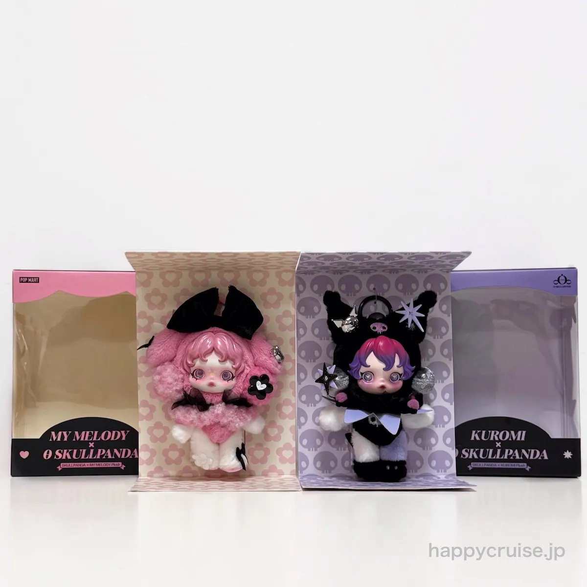 ポップマート【スカルパンダ】マイメロディ&クロミが夢のコラボ!ぬいぐるみペンダントが可愛すぎる〜♡