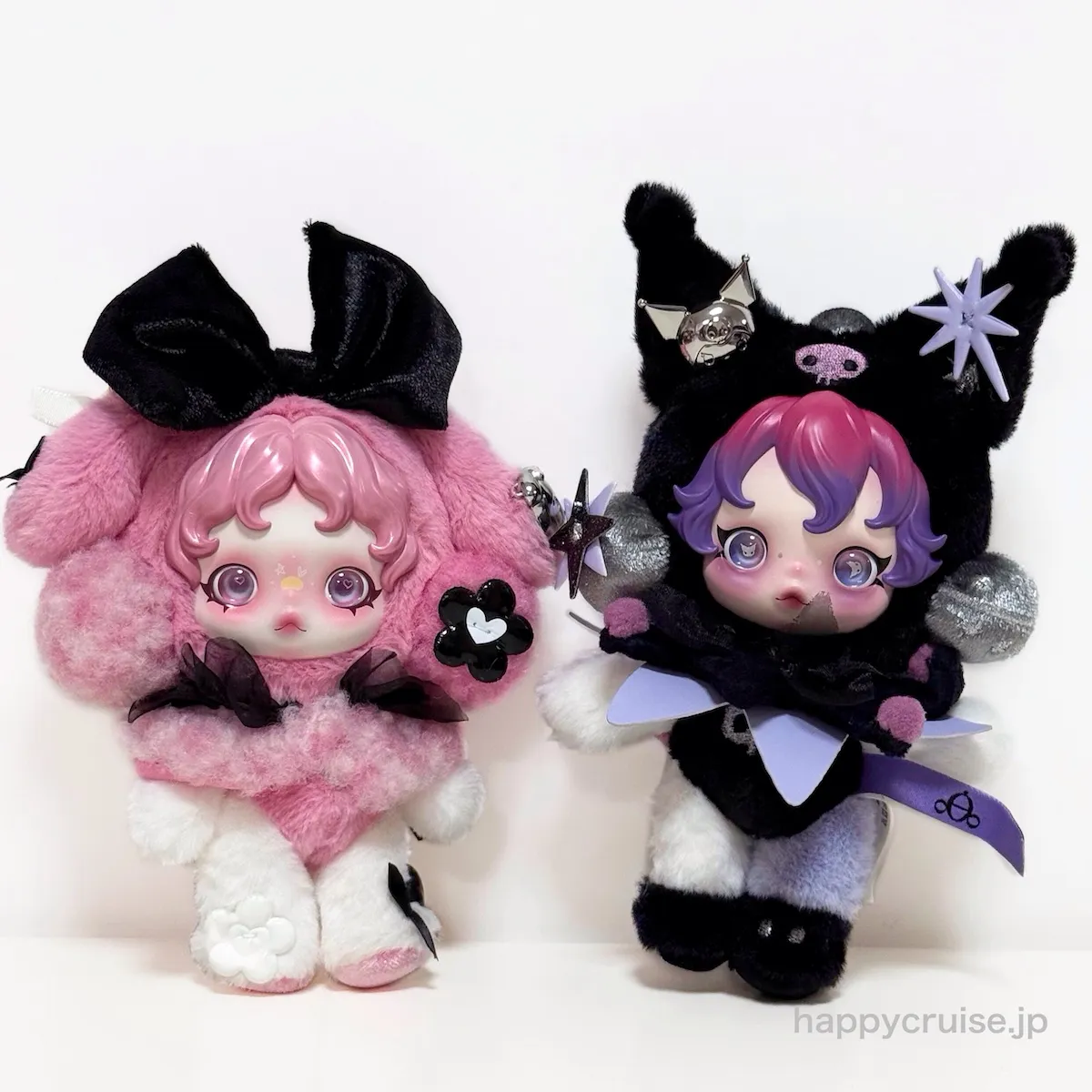 ポップマート【スカルパンダ】マイメロディ&クロミが夢のコラボ!ぬいぐるみペンダントが可愛すぎる〜♡