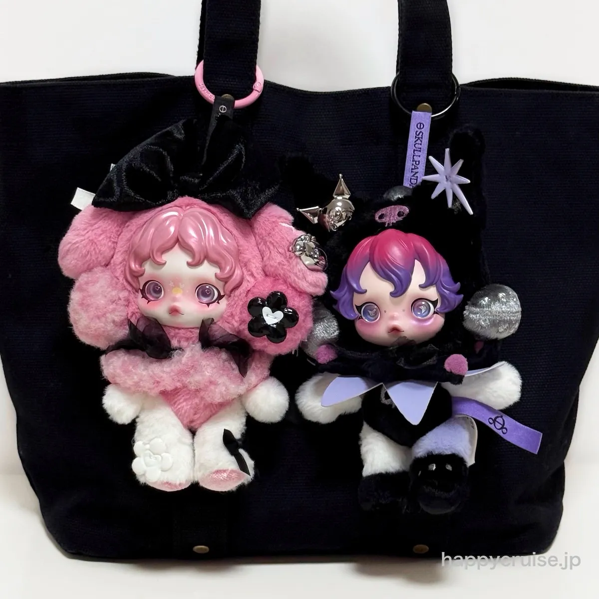 ポップマート【スカルパンダ】マイメロディ&クロミが夢のコラボ!ぬいぐるみペンダントが可愛すぎる〜♡