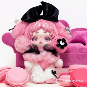 ポップマート【スカルパンダ×マイメロディ】夢コラボきたー♡ぬいぐるみペンダントがめっちゃ可愛い〜♡