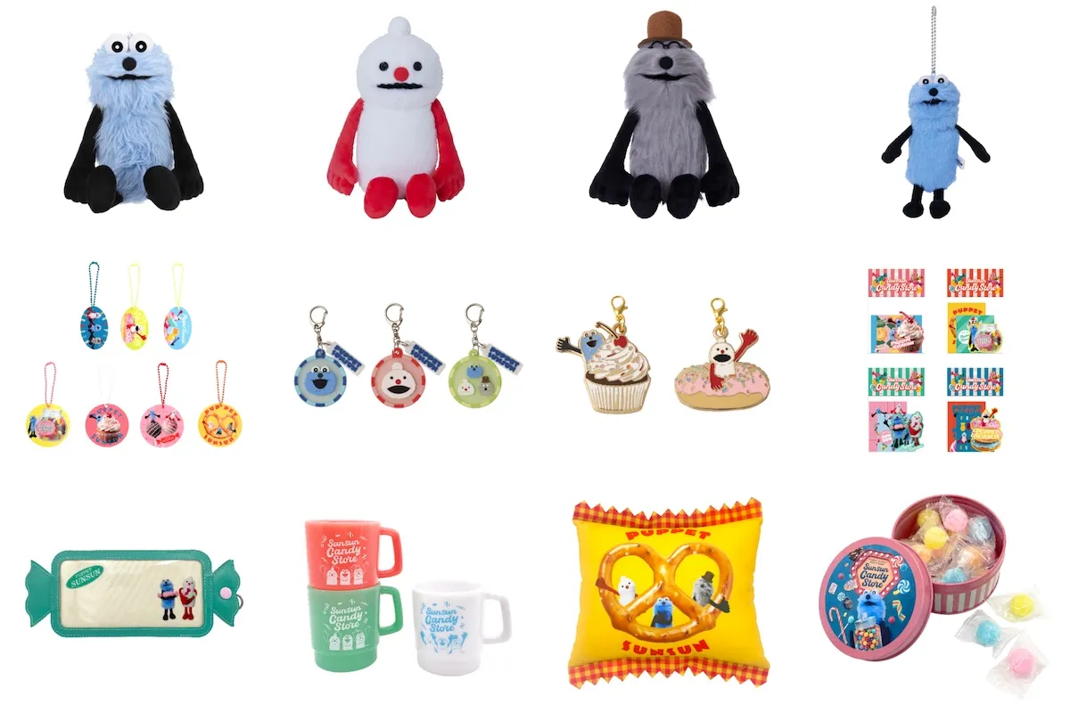 【パペットスンスン】ポップアップストア「SUNSUN Candy Store」開催!東京駅一番街で12月26日(金)スタート!