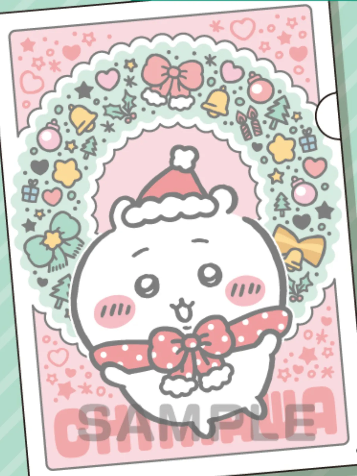 【ちいかわ×セブンイレブン】2025年12月11日(木)〜先着プレゼントキャンペーン第2弾!クリスマス柄A4クリアファイル& 缶ミラーが可愛すぎる〜♡