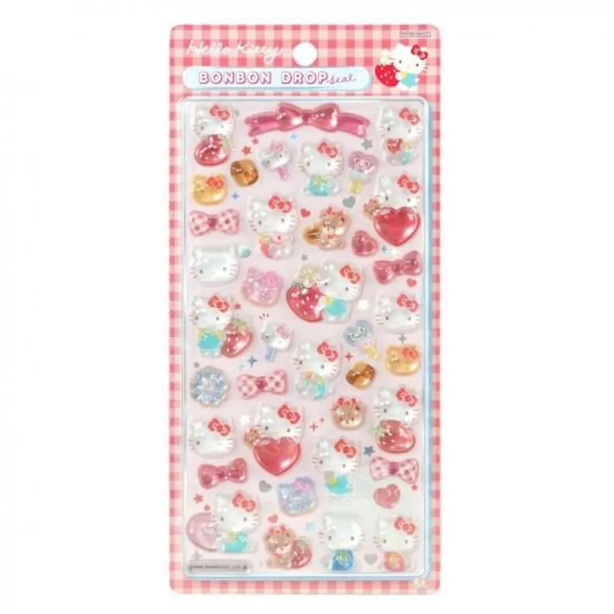 【ボンボンドロップシール】ハローキティA （ボンボンドロップシール サンリオキャラクターズ）