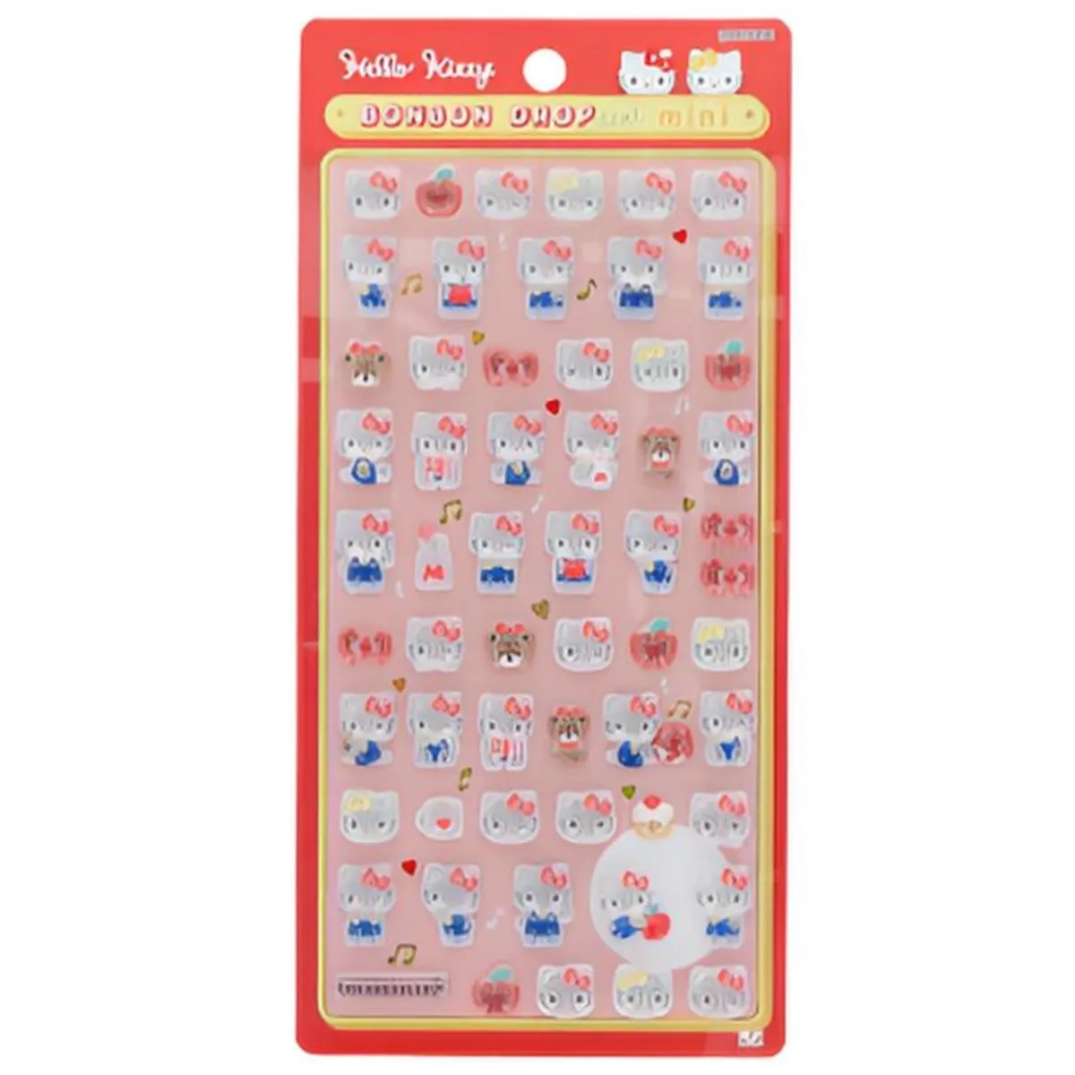 【ボンボンドロップシール】サンリオキャラクターズのミニサイズ(ハローキティ)が2026年1月発売!公式オンラインストアは抽選販売!