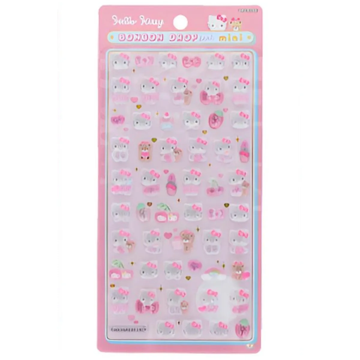 【ボンボンドロップシール】サンリオキャラクターズのミニサイズ(ハローキティ)が2026年1月発売!公式オンラインストアは抽選販売!