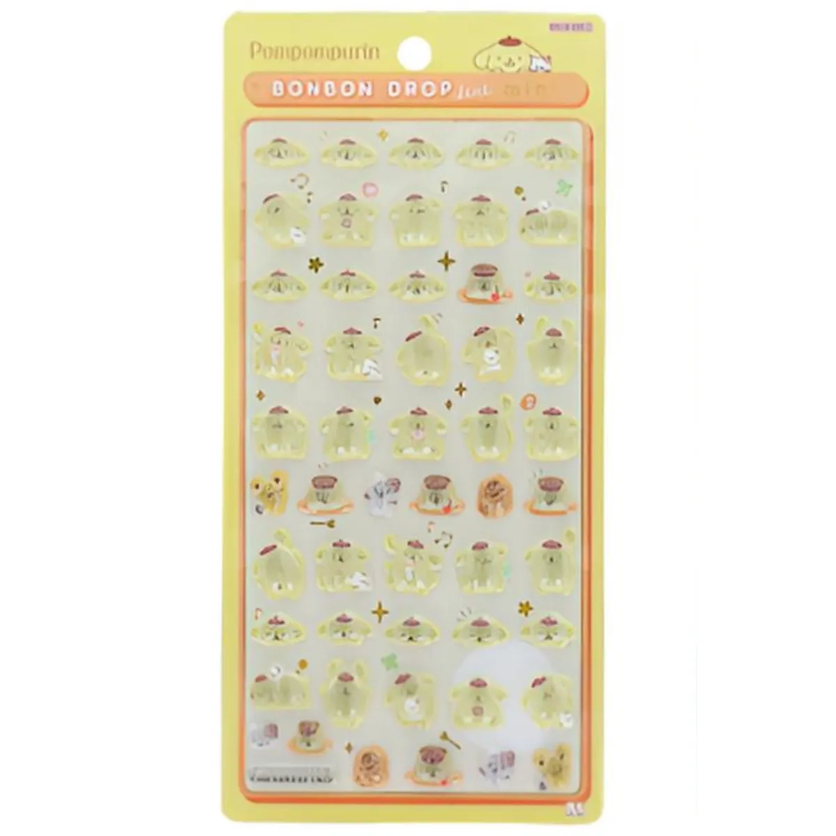 【ボンボンドロップシール】サンリオキャラクターズのミニサイズ(ポムポムプリン)が2026年1月発売！公式オンラインストアは抽選販売！