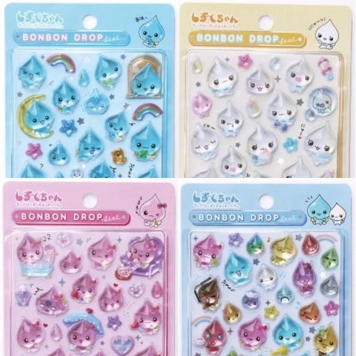 しずくちゃんとは?
雨粒の妖精のキャラクター