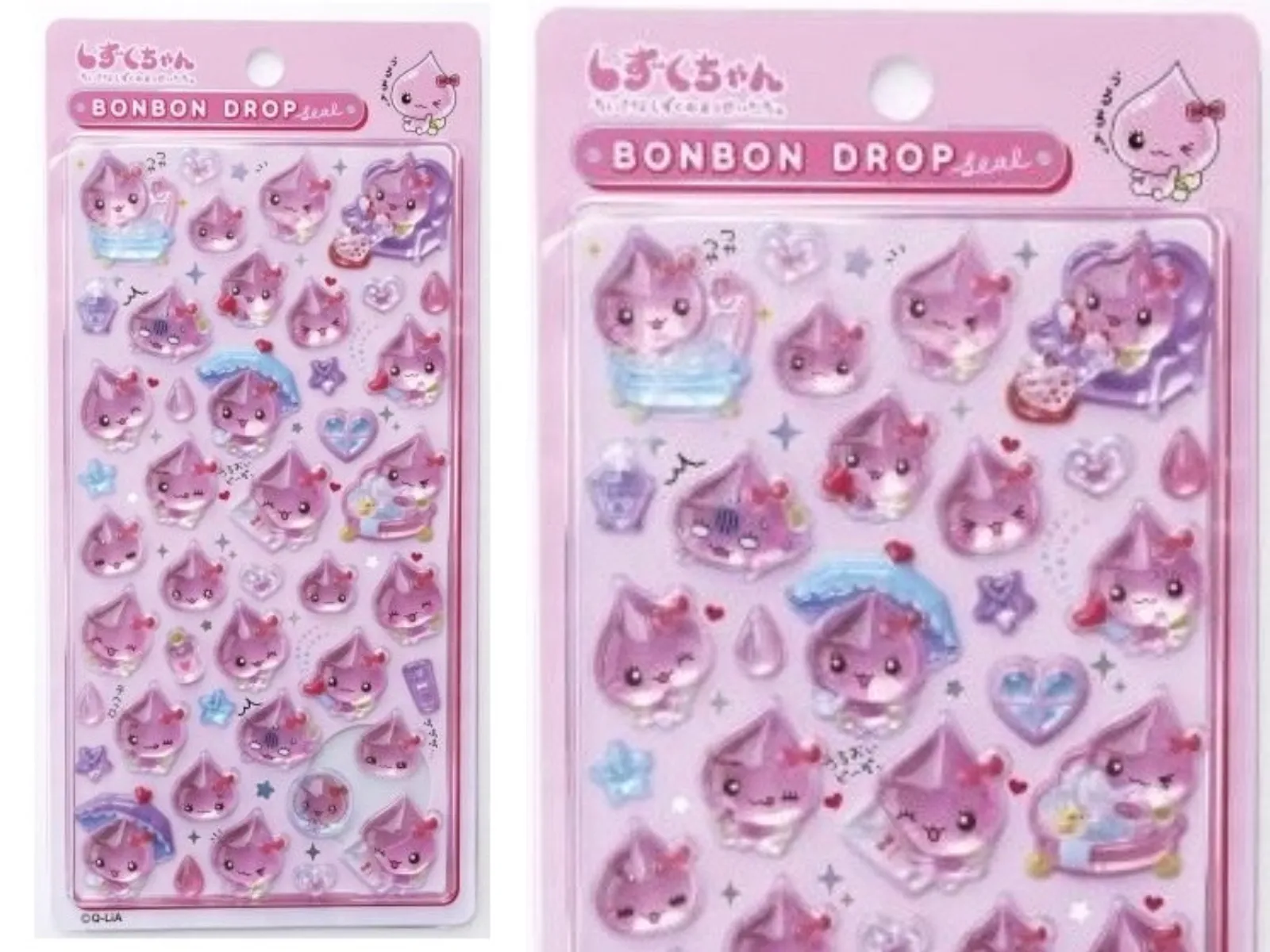 【ボンボンドロップシール しずくちゃん第二弾】ボンボンドロップシール うるおいちゃん