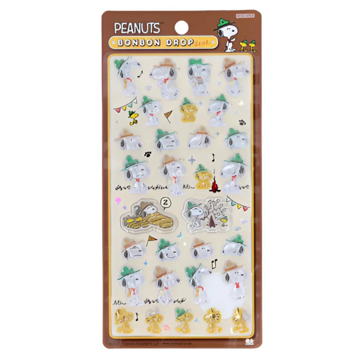 【ボンボンドロップシール】ビーグル・スカウト（ボンボンドロップシール スヌーピー）