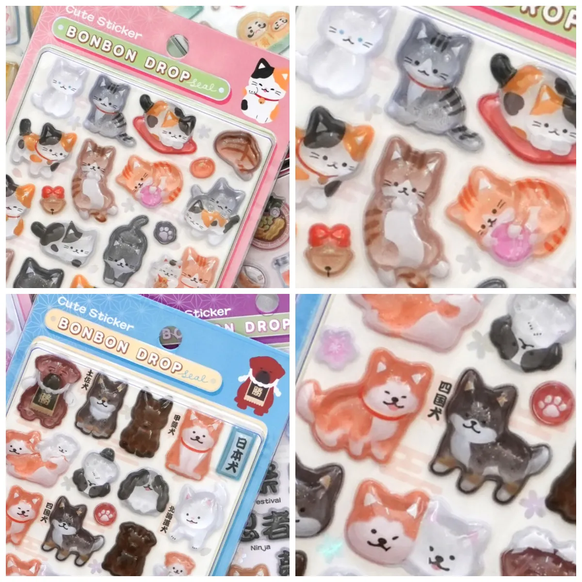 【ボンボンドロップシール】和柄の新作きたー♡ロフト・ハンズ・ドンキホーテ・お土産店などに1月末〜2月上旬に順次入荷!