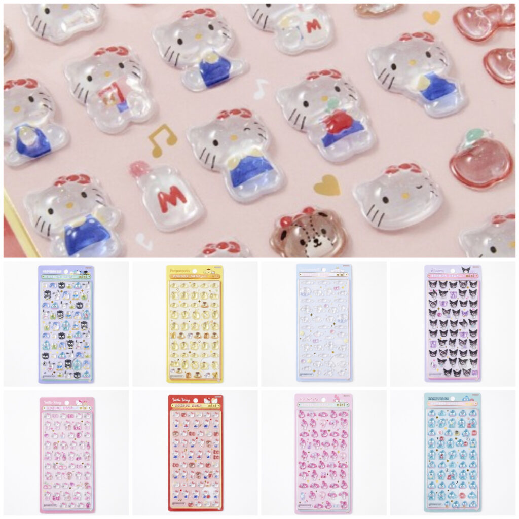 【しまむら発シャンブル】ボンボンドロップシール『サンリオキャラクターズ ミニ』登場！オンラインストアで1月27日(火)販売スタート！