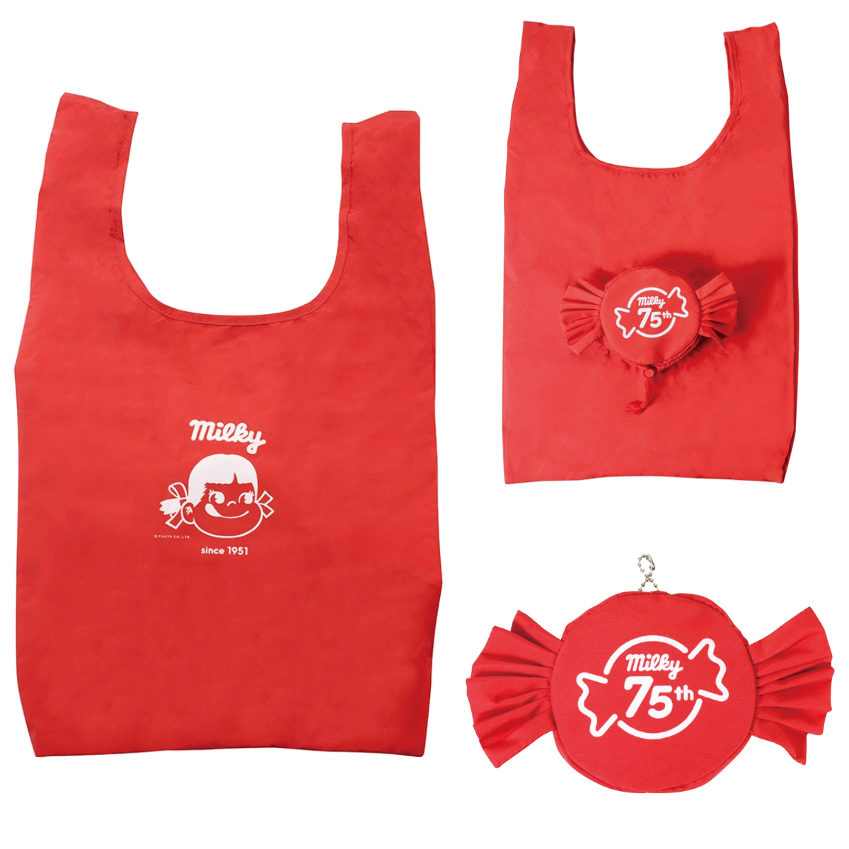 【不二家の日2026】ペコちゃん柄ミルキーエコバッグもらえる！先着プレゼントキャンペーン♡