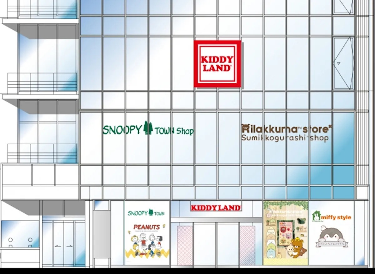 キデイランド京都四条河原町店について
京都初出店の専門店が大集合のキャラクター雑貨店